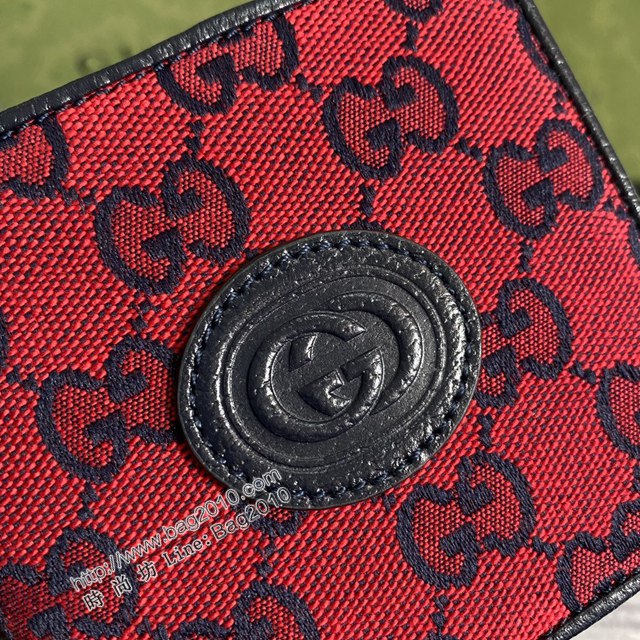Gucci新款包包 古馳GG Marmont系列錢包 Gucci男士短夾 657572  ydg3286
